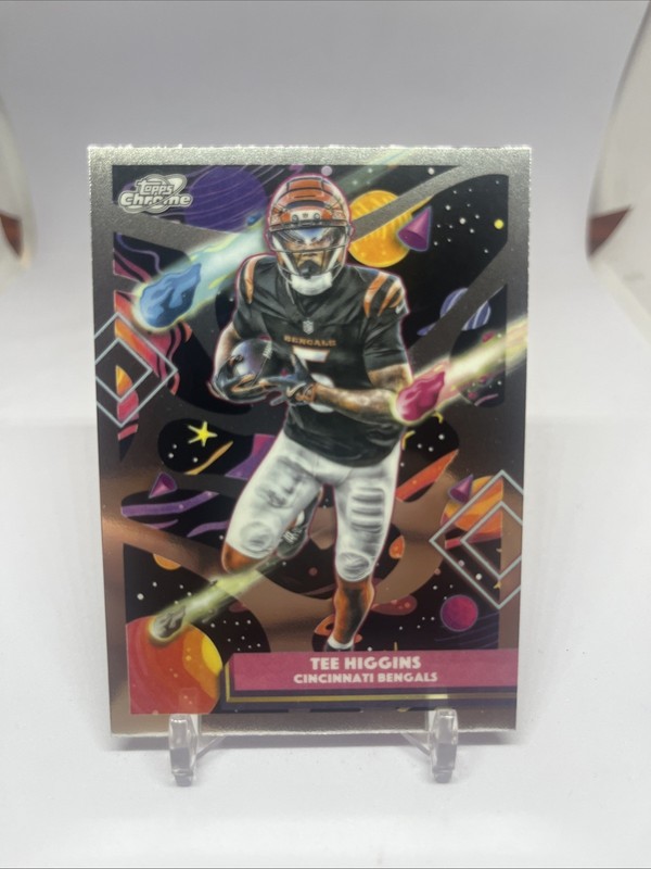 2025 Topps Cosmic Chrome Tee Higgins #21 Bengals
