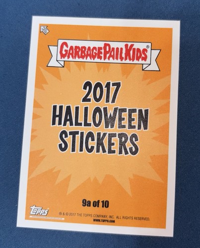 Garbage Pail Kids GPK Topps Halloween 2017 Card 9a They Liv Rare Card - Picture 2 of 2