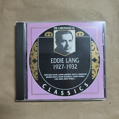 Eddie Lang 1927-1932 Chronological Classics Jazz CD 2004 Import | eBay