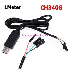 1 M Original CH340G USB to TTL RS232 Serial 5V Download Cable Compatible WIN10