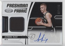 2018-19 Certified Freshman Fabric Signatures 37/149 Dzanan Musa #FFS-DM Auto 7zf
