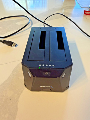 Sabrent EC-HD2B USB 3.0 to SATA Dual Bay Docking Station, GUC