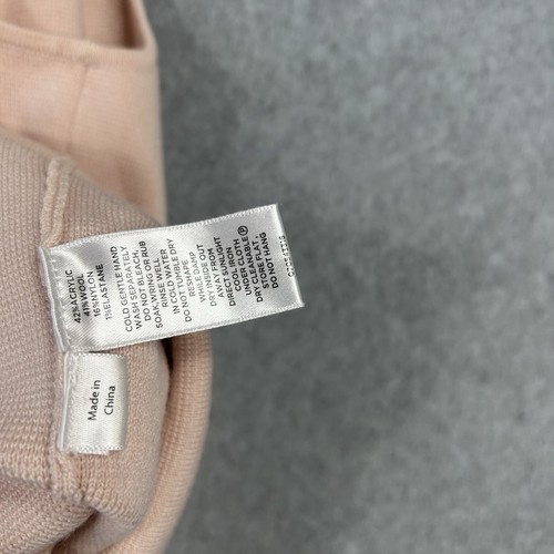 Sportscraft Knit Vest Wool Blend Light Pink Size S Sleeveless Corporate Office - Picture 5 of 6