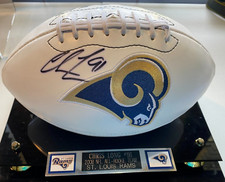 Chris Long Signed Autographed RAMS Football JSA Authentication 🦅 Legend