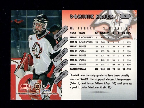 1997-98 Donruss Base Hockey Cards 1-230 Rookies Included You Pick From The List - Picture 19 of 455