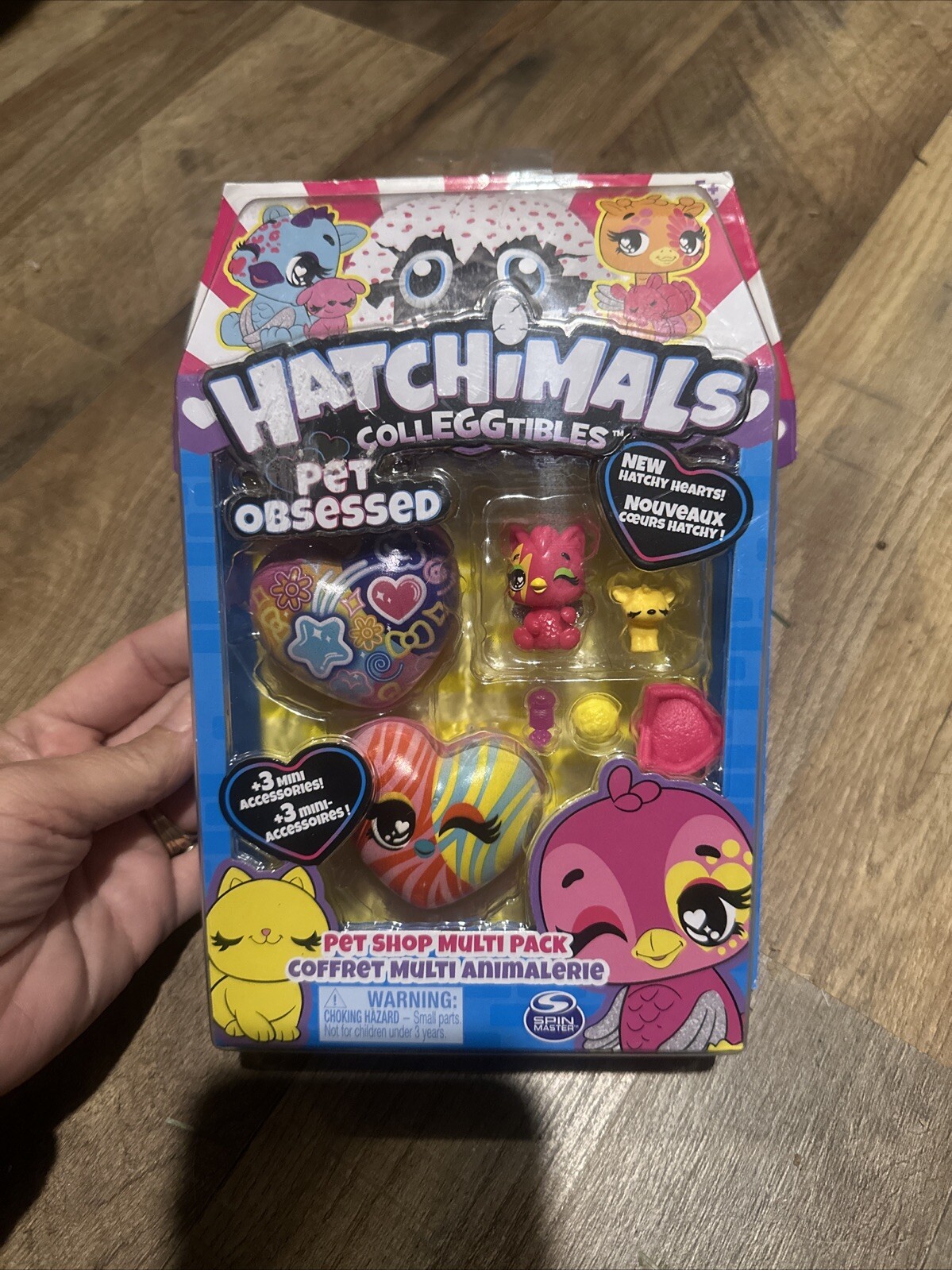 HATCHIMALS COLLEGGTIBLES  Pet Obsessed Pet Shop Multi Pack New Cardifox & Fawn