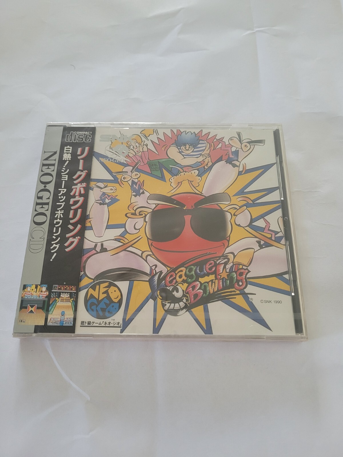 LEAGUE BOWLING NEO GEO CD JAPAN IMPORT BRAND NEW FACTORY SEALED!