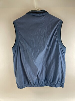 トップス OPTSTUFF CREATOR'S VEST (NAVY/L) 2024 IZOD Vest Men's Size Medium Blue Sleeveless 1/4 Zip Up