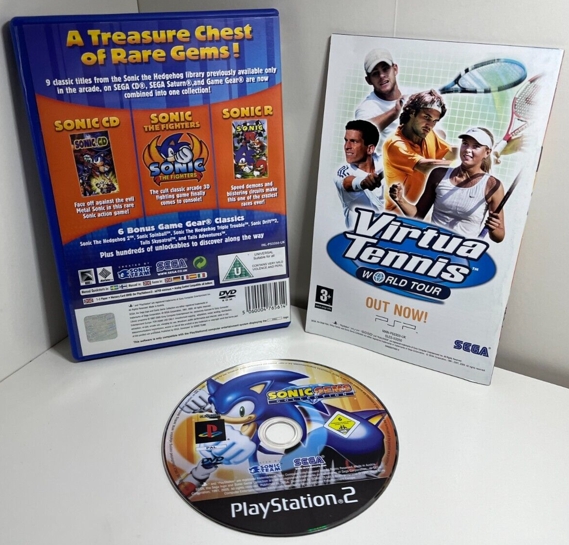 NEAR MINT (PS2) Sonic Gems Collection - Same Day Dispatched - UK