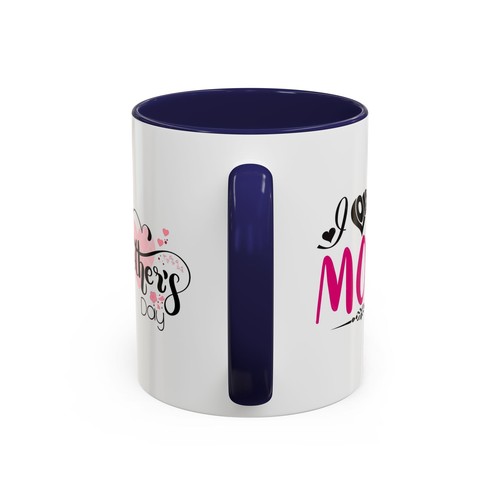Mother's Day Accent Mugs, 11-15oz Ceramic Cup, Various Colors, Coffee Lover Gift - Picture 25 of 33
