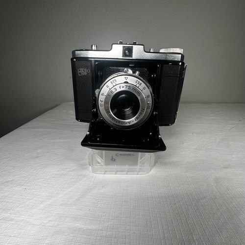 Zeiss Ikon Nettar 517/16 Folding Roll Film Camera With Leather Case Untested - Picture 20 of 22