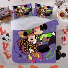 A Good Partner In Animation 3D Quilt Duvet Doona Cover Set Pillow case Print