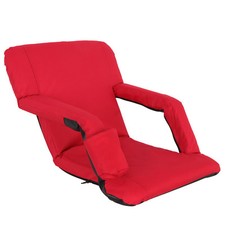 Portable Durable Stadium Seat Chair Reclining Bleacher Seat Outdoor Backyard