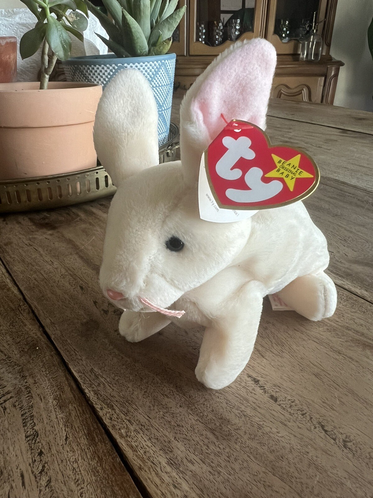 Ty Beanie Baby Nibbler Bunny Rabbit 1999 eBay