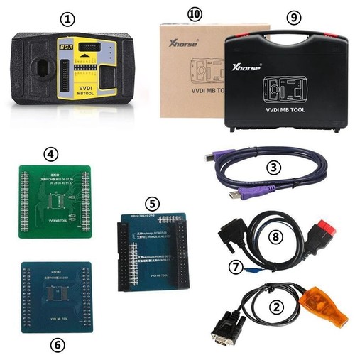 Xhorse VVDI MB BGA TOOL for Benz Key Programmer Support All Key Lost with Token - Bild 6 von 6