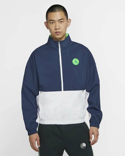 MEN'S JORDAN LEGACY AJ 13 JACKET FOR AJ 13 RETRO LIGHWEIGHT BONDED WOVEN XL $250 - Picture 2 of 12