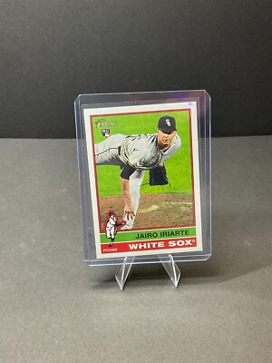 2025 Topps Heritage Jairo Iriarte #385 Base Rookie Chicago White Sox (RC)