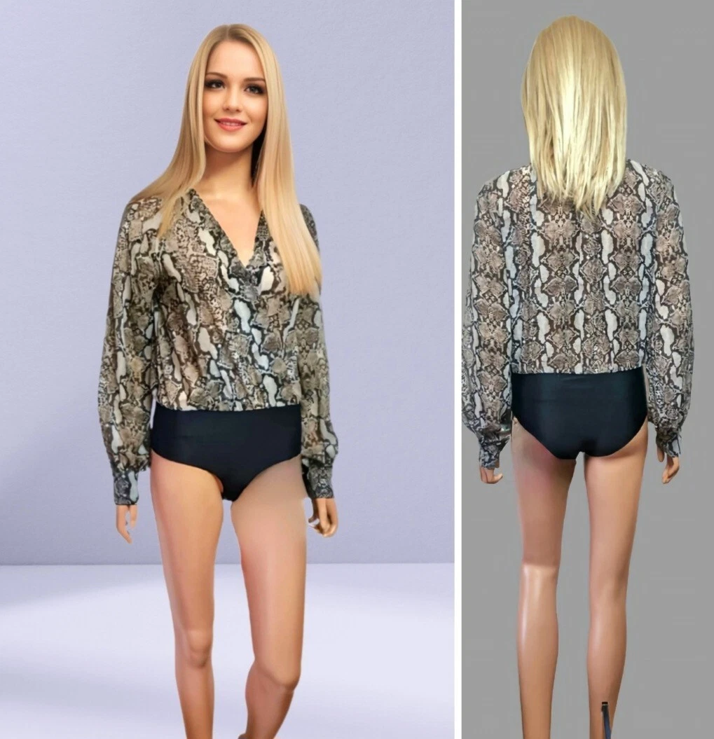Snakeskin discount bodysuit zara