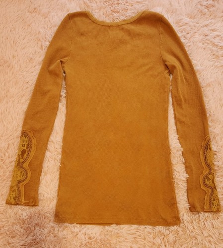 FREE PEOPLE Polsino Abile Termico L Nuovo con etichette - Foto 5 di 11