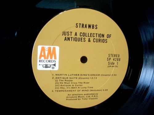 STRAWBS Just A Collection Of Antiques And Curios 1970 (A&M SP-4288) Rick Wakeman - Picture 3 of 4