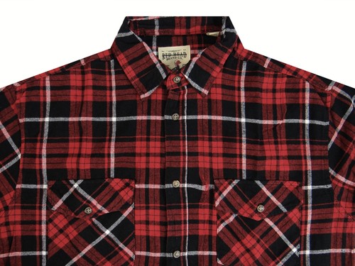 Camisa de franela suave a cuadros para hombre pelirroja marca con solapa bolsillos algodón excelentes nuevos colores - Imagen 42 de 49