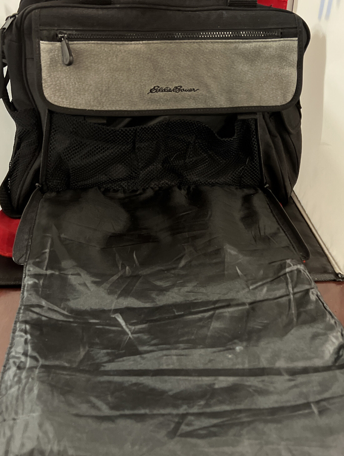 Eddie Bauer Weekender Gray Diaper Tote Bag eBay