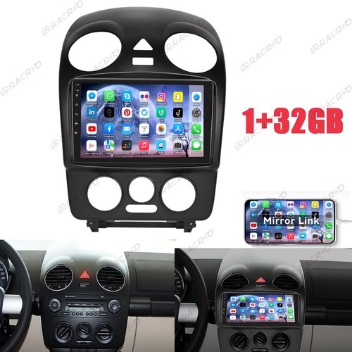 32G Für Volkswagen Beetle 2004-2010 Autoradio Android 13 GPS Navi WiFi BT FM RDS