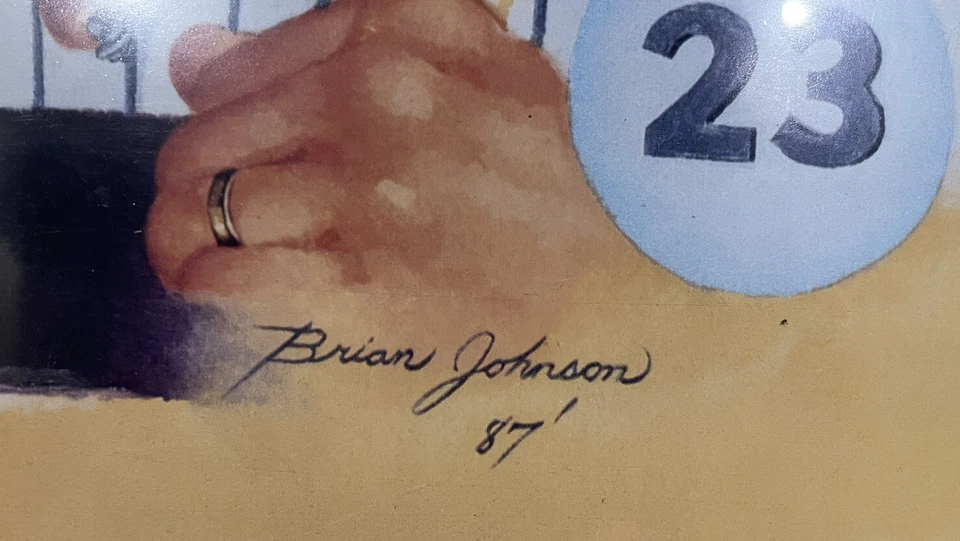 Framed Don Mattingly Player Of The Year Print By Brian Johnson - Image 4 of 4