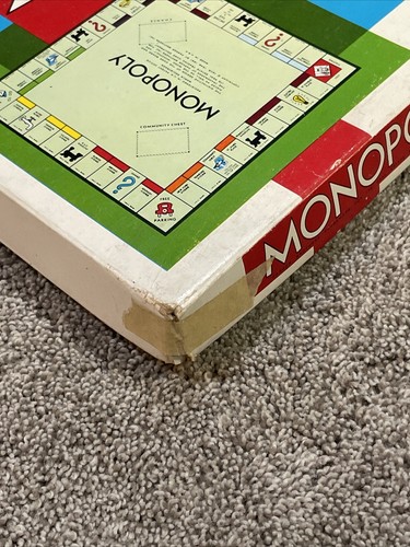 Juego de mesa Monopoly Parker Brothers 1961 vintage - estado usado 100% completo - Imagen 15 de 16