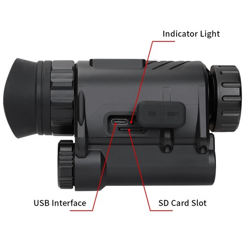 NVG30 1920x1080P Monocular Night Vision Goggles WiFi Hunting Observation Helmet - Picture 8 of 16