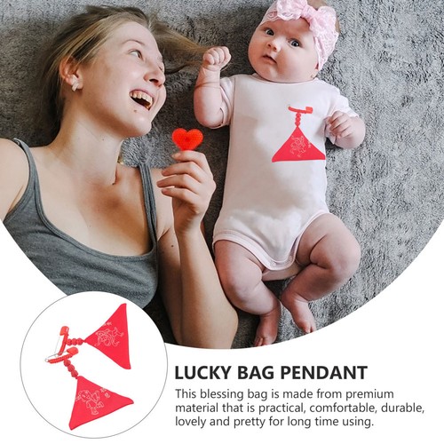 2-pak Spokojny wisiorek Mężczyźni i Kobiety Baby Chińska biżuteria - Zdjęcie 10 z 12