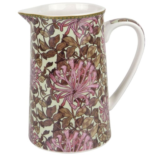William Morris China Jug Honeysuckle Design Gift Boxed - Picture 3 of 5