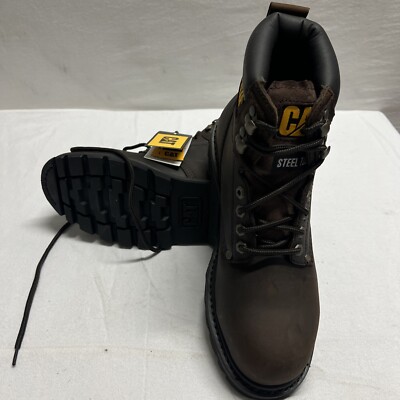 CAT Vintage 6” steel toe boots. Men main image 4
