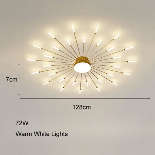 Kitchen Ceiling Lighting Bedroom Ceiling Light LED Lamp Shop Gold Ceiling Lights - Picture 2 of 10