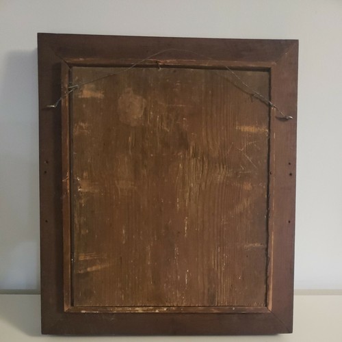 Gorgeous Antique Deep Well Picture Frame Walnut Currier and Ives Style Print BIG - Bild 7 von 11