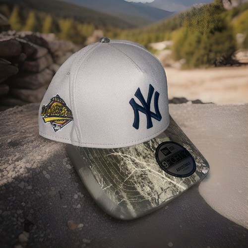 NY New York Yankees MLB New Era 1996 World Series Patch Real Tree A Frame Hat - Picture 2 of 6
