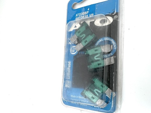 Littelfuse Inc. 0ATO030.VP Fuse AutoFUSE (TM) Green Blade ATO 30 Amp 3 PACK - Picture 2 of 3