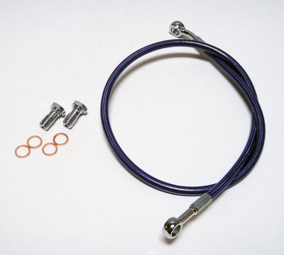 STREAMLINE 2/" FRONT BRAKE LINES LINE KIT ATV BLUE CAN-AM DS450 2008-2015