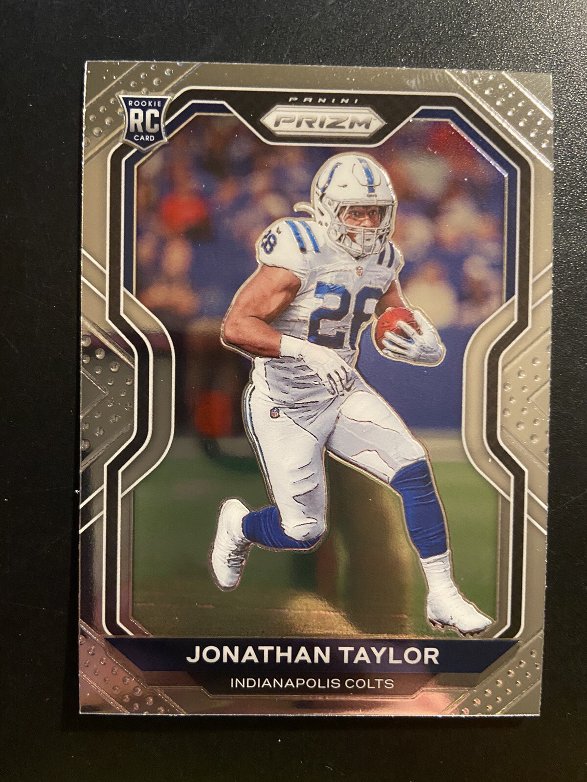 2020 Panini Prizm Jonathan Taylor #332 Rookie Colts Football Card