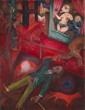 George Grosz : Suicide : 1916 : Archival Quality Art Print