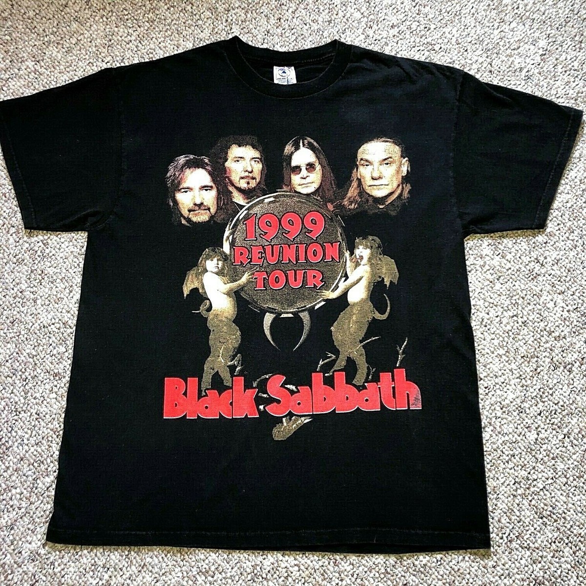 Black Sabbath 1999 Reunion tour, concert T | eBay Black Sabbath 1999 Reunion tour, concert T | eBay