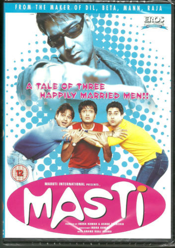 MASTI - VIVEK OBERAI, AJAY DEVGAN - NEW ORIGINAL BOLLYWOOD DV -ENGLISH SUBTITLES - Picture 2 of 2