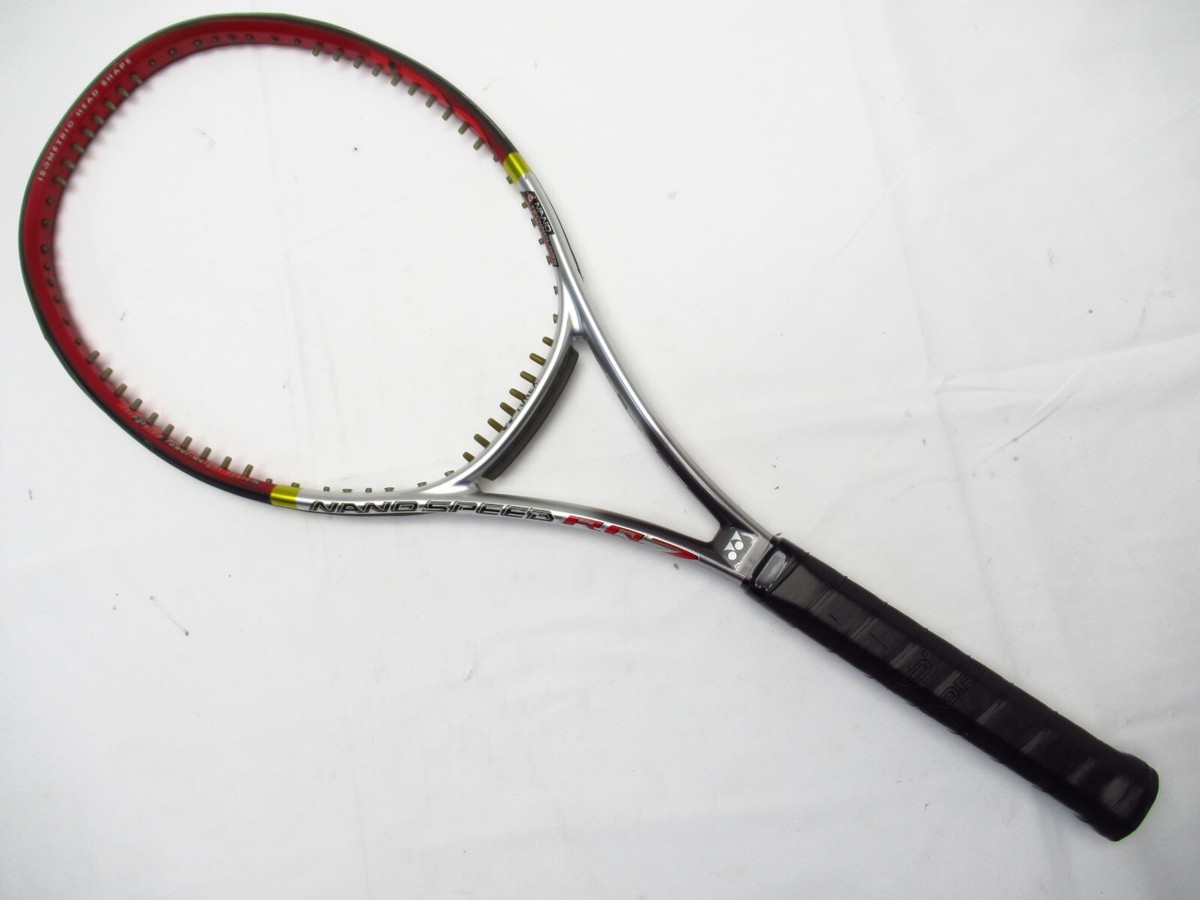 YONEX NANOSPEED RQ7 MIDPLUS TENNIS RACQUET (4 1/4) NEW GRIP