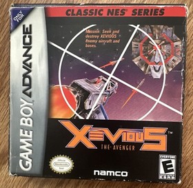 Xevious NES (Nintendo Gameboy Advance Boy GBA) Complete In Box