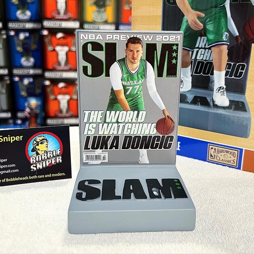 LUKA DONCIC Dallas Mavericks "Slam Magazine" Cover Exclusive NBA Bobblehead - Picture 7 of 11