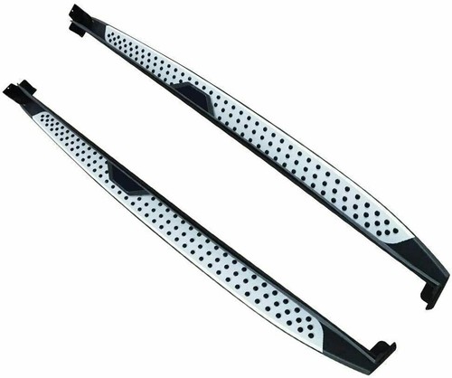 2Pcs Running Board Side Step Nerf Bar Fits for Hyundai Santa Fe 2019 2020 2021 - Picture 2 of 6