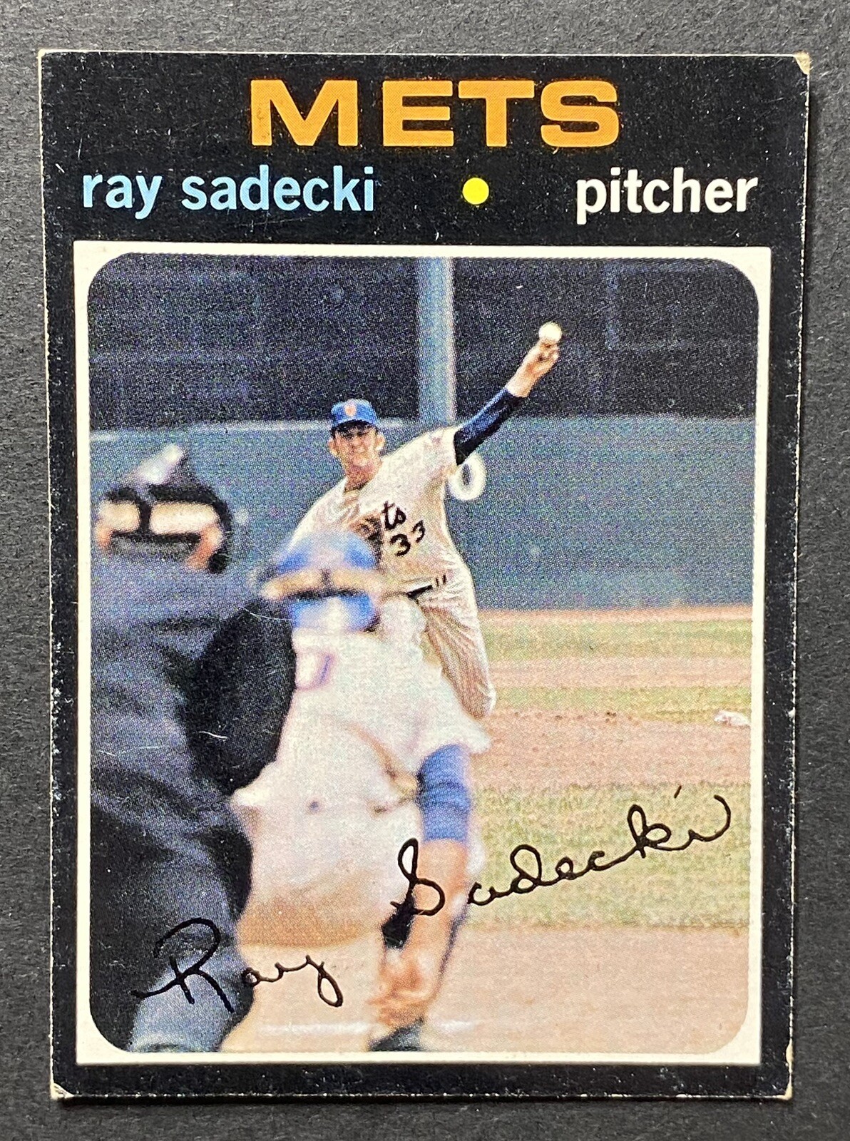 1971 Topps - #406 Ray Sadecki GD