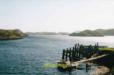 Photo 6x4 An old pier Loch Sgioport The pier is still in use but the gare c2002