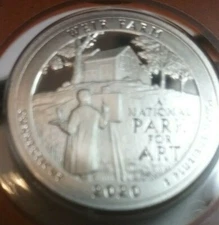 2020 Weir Farm CT S America the Beautiful Quarter - Proof