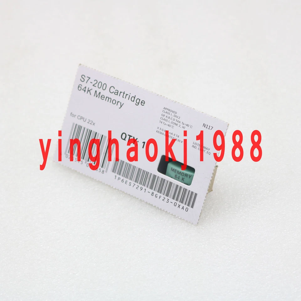 NEW FOR Siemens S7-200 Cartridge 64K Memory 6ES7 291-8GF23-0XA0 free shipping - Image 2 of 4